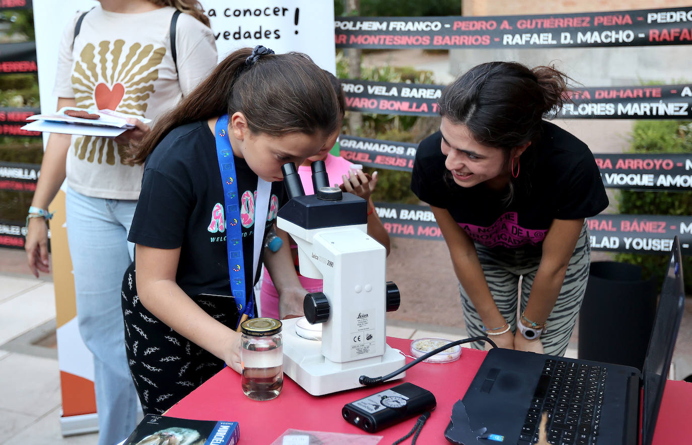 La &#039;Feria de los Ingenios&#039; de la Noche Europea de los Investigadores, en imágenes