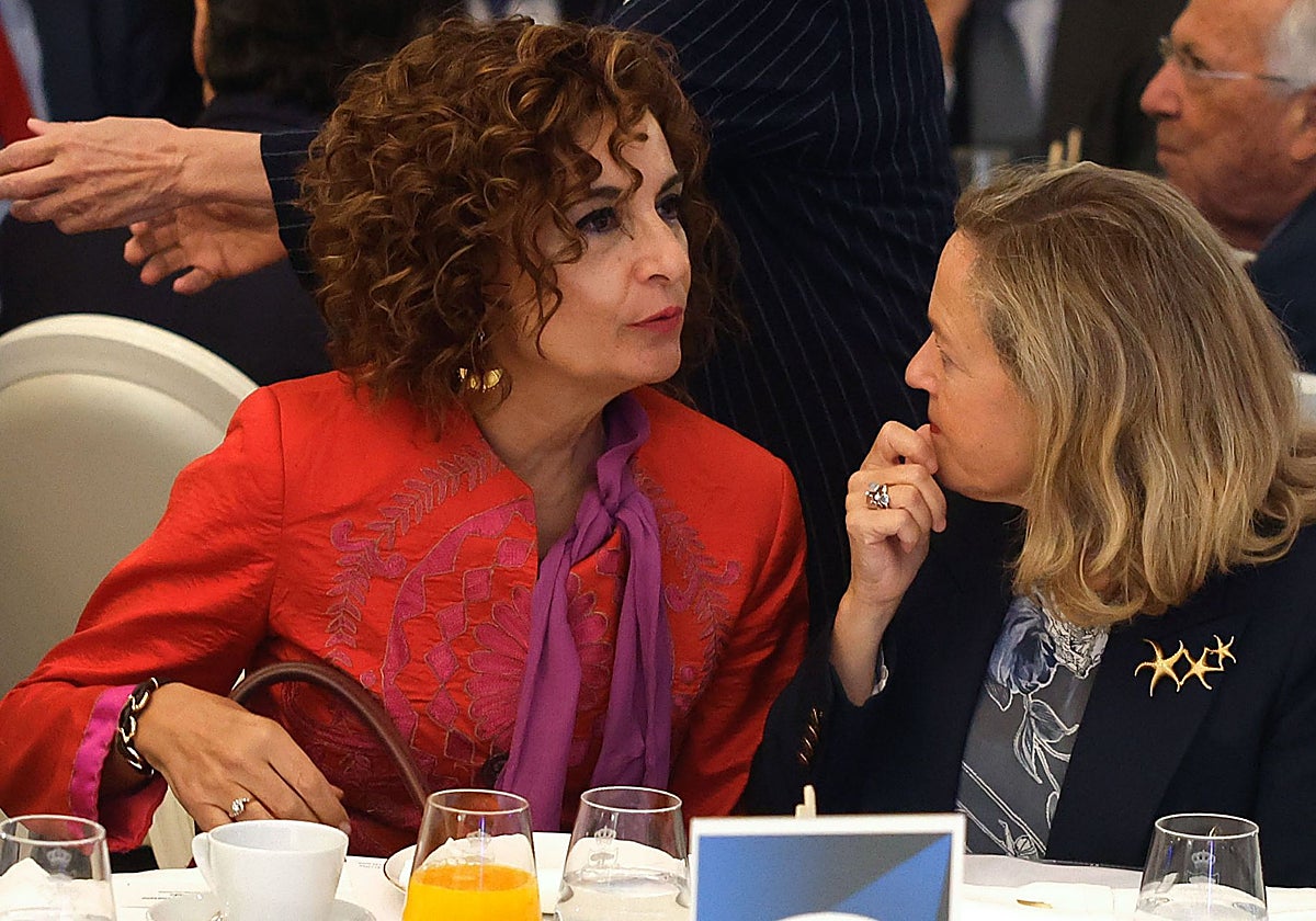 María Jesús Montero y Nadia Calviño