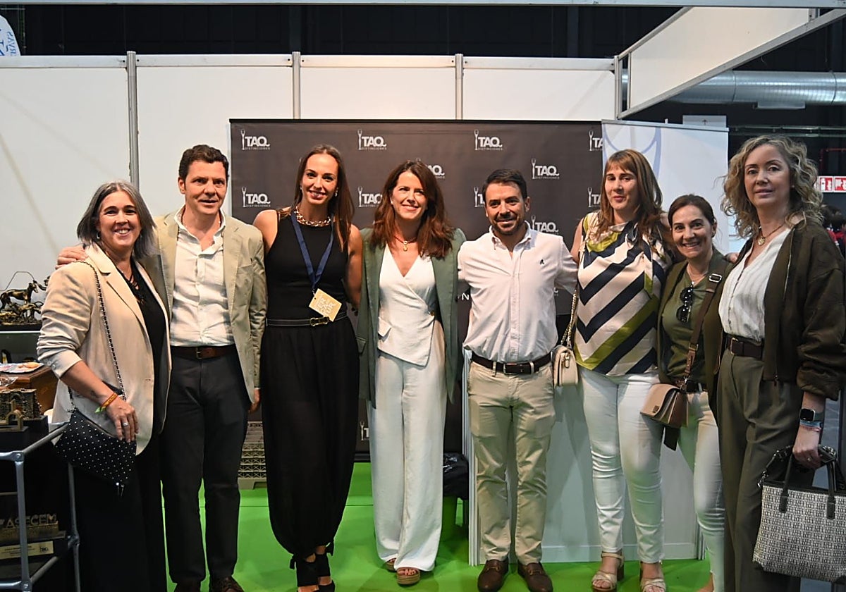 Los diputados regionales de Vox Iván Sánchez y Luis Blázquez visiitaron Fercatur