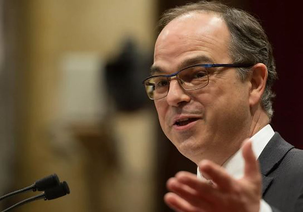 El exconsejero Jordi Turull, en una comparecencia pública reciente