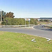 Cruce en el que ha tenido lugar el accidente.