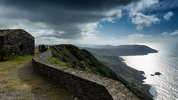 Mirador sobre los acantilados de Vixía de Herbeira