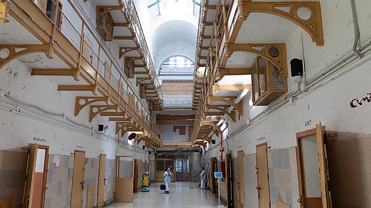 Aspecto de una de las galerías