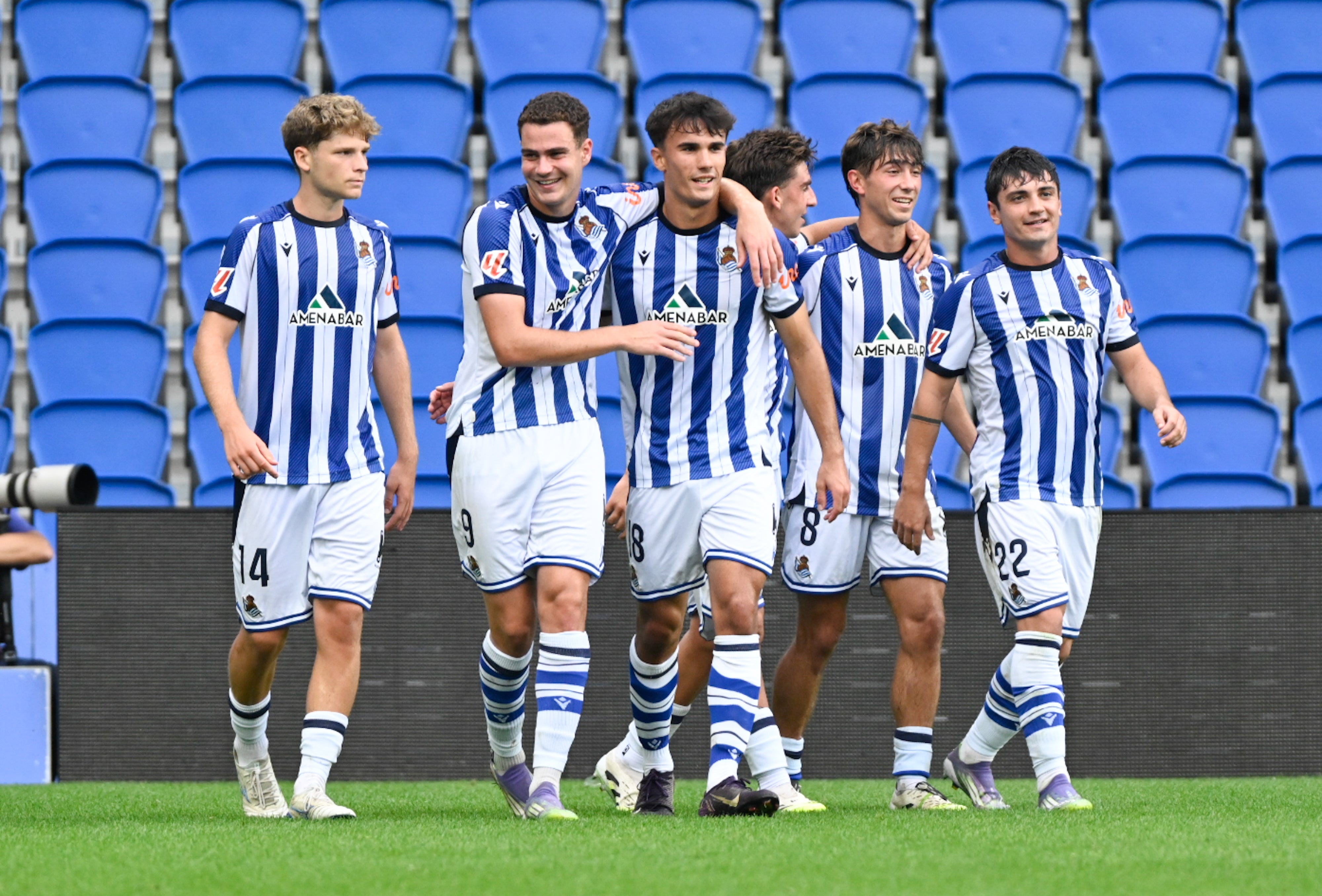 Las mejores imágenes del Real Sociedad B - Córdoba CF