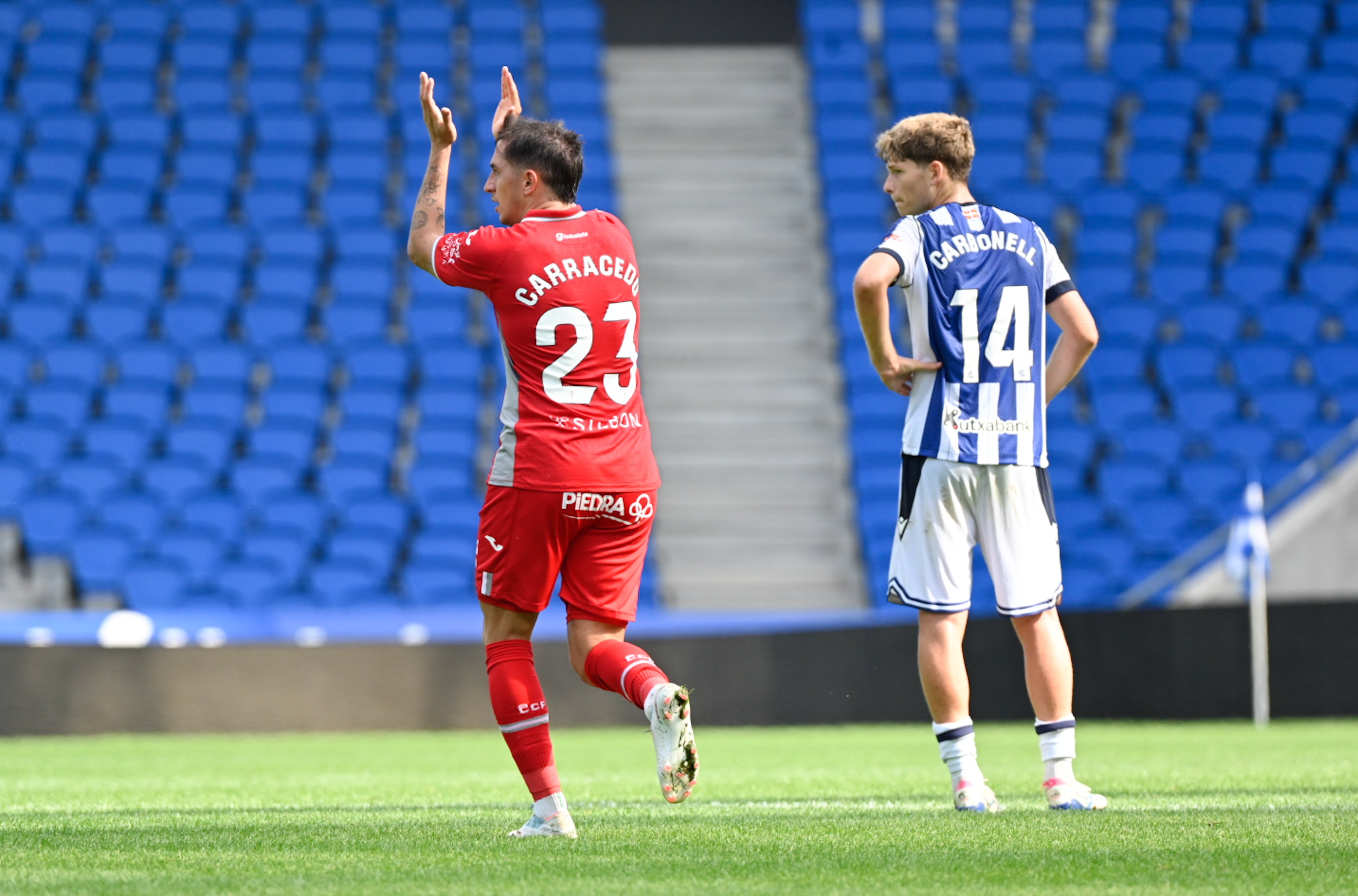 Las mejores imágenes del Real Sociedad B - Córdoba CF