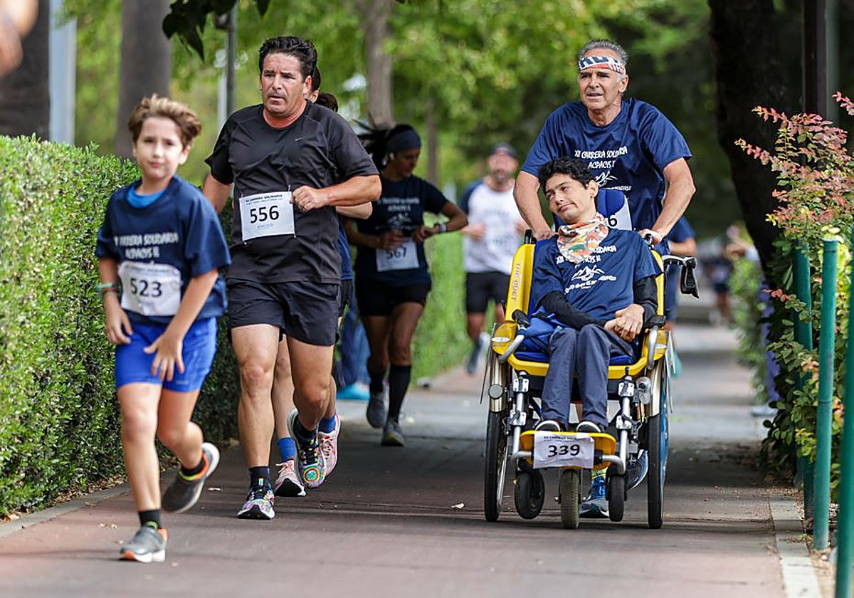 La carrera solidaria que anualmente organiza la asociación Acpacys