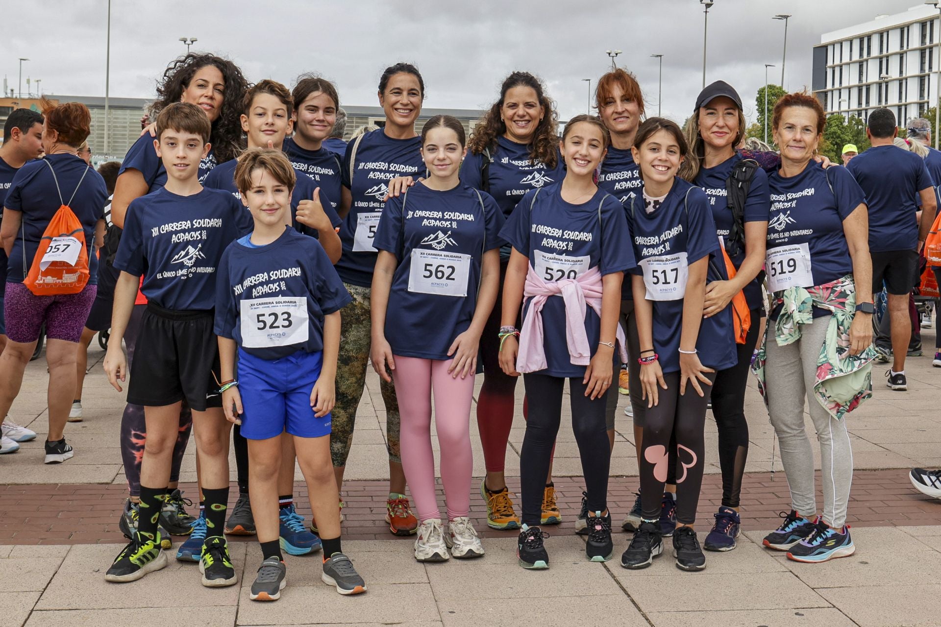 La solidaria carrera de la Asociación Cordobesa de Parálisis Cerebral, en imágenes