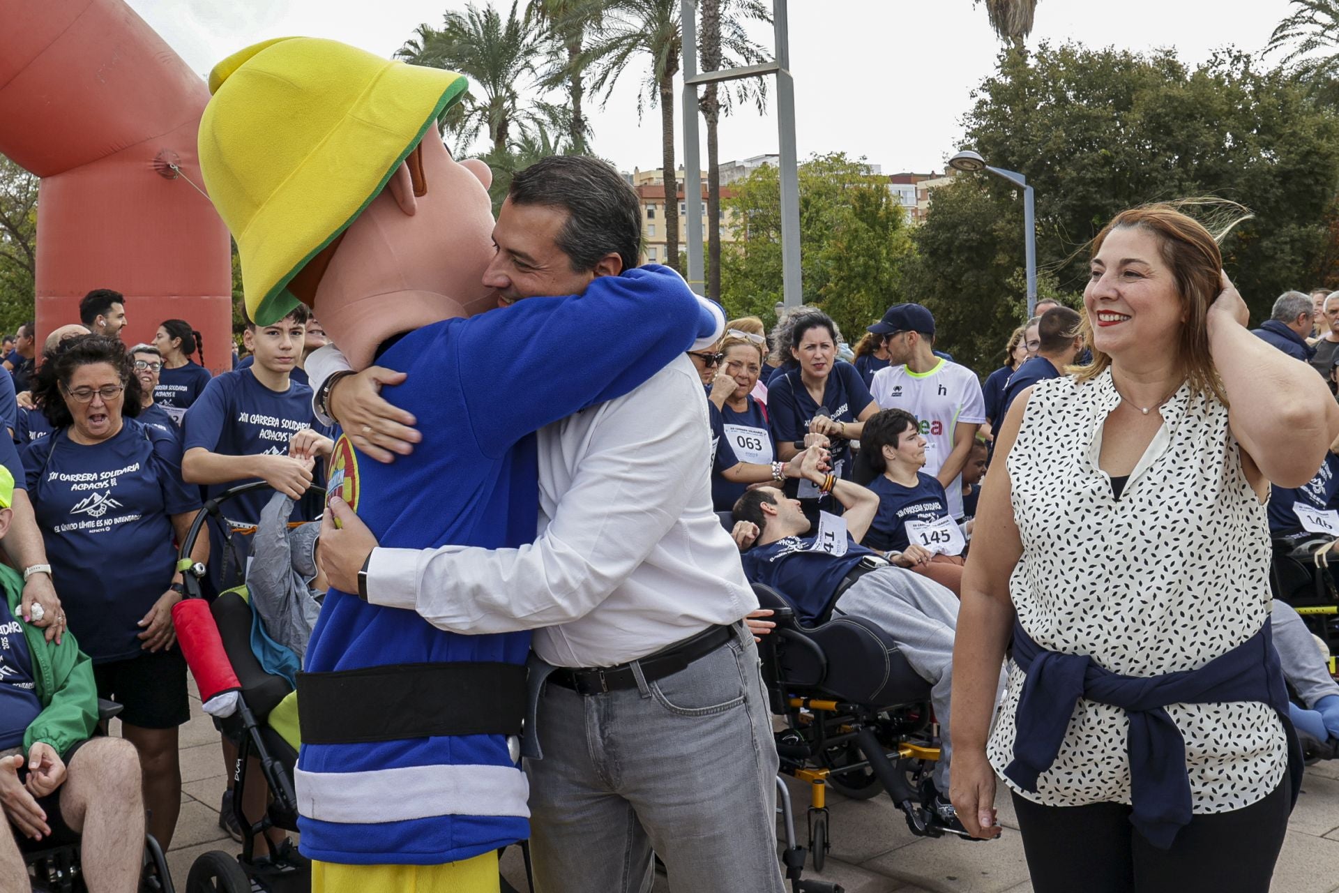 La solidaria carrera de la Asociación Cordobesa de Parálisis Cerebral, en imágenes