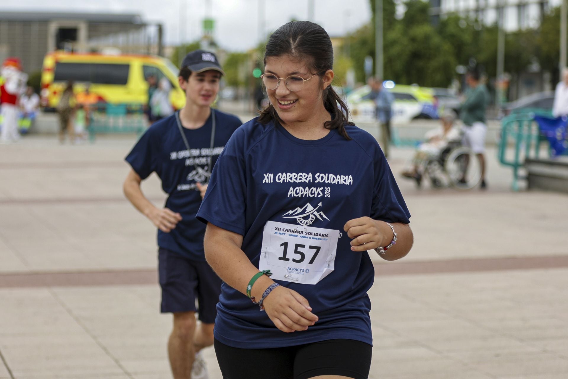 La solidaria carrera de la Asociación Cordobesa de Parálisis Cerebral, en imágenes