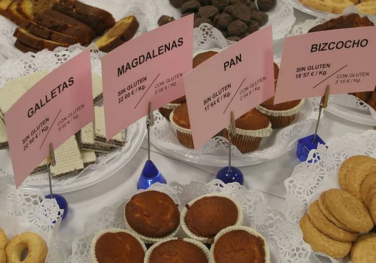 Productos sin gluten para celíacos