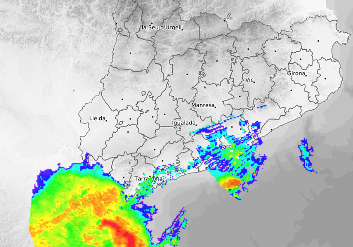 Suspendidas las clases en el Montsià y el Baix Ebre por el empeoramiento del temporal en Tarragona