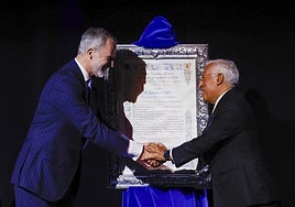 El Rey preside la entrega del premio Fórum Europa 2025 a Antonio Costa