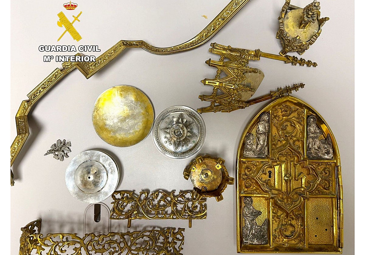 Detenido en Villacaryo (Burgos) por el robo de objetos eclesiásticos en dos iglesias de Campoo de Yuso (Cantabria)