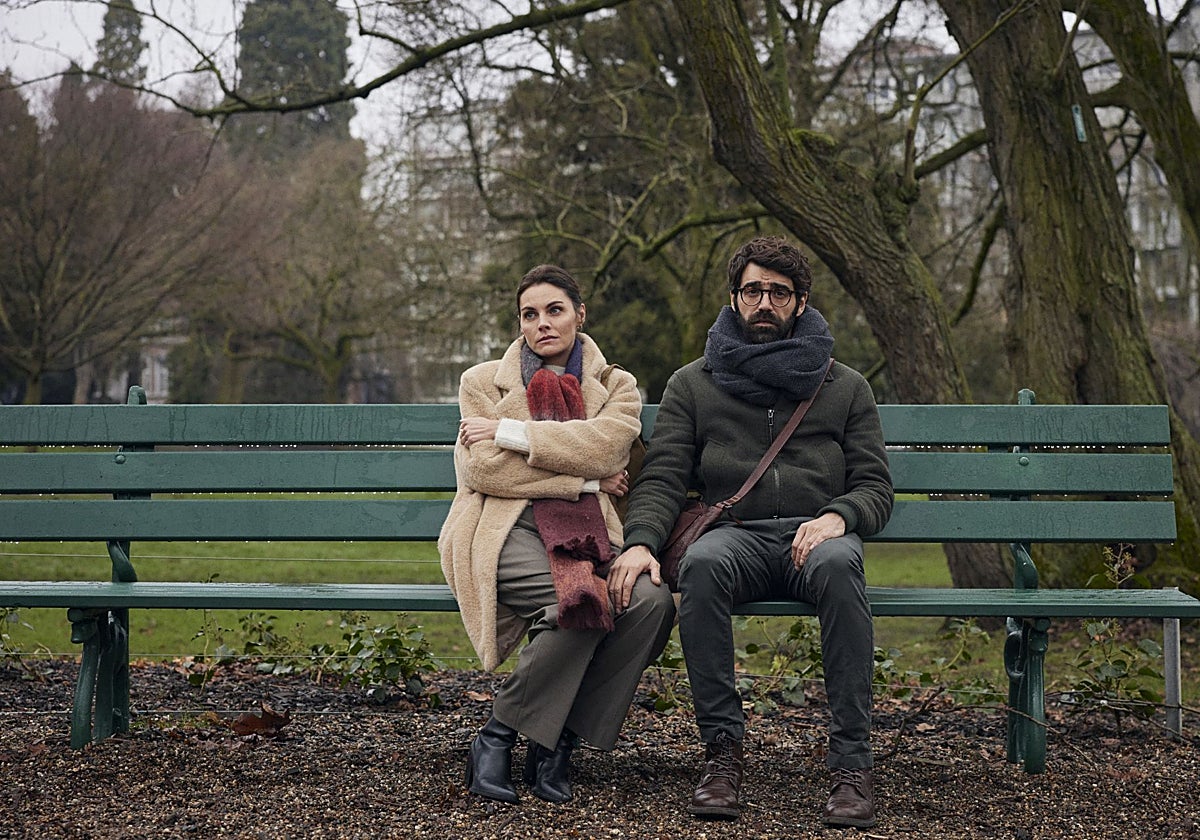 David Verdaguer y Amaia Salamanca, en una escena de la película
