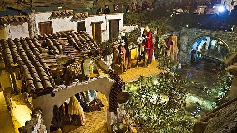 Imagen de archivo de un Belén viviente