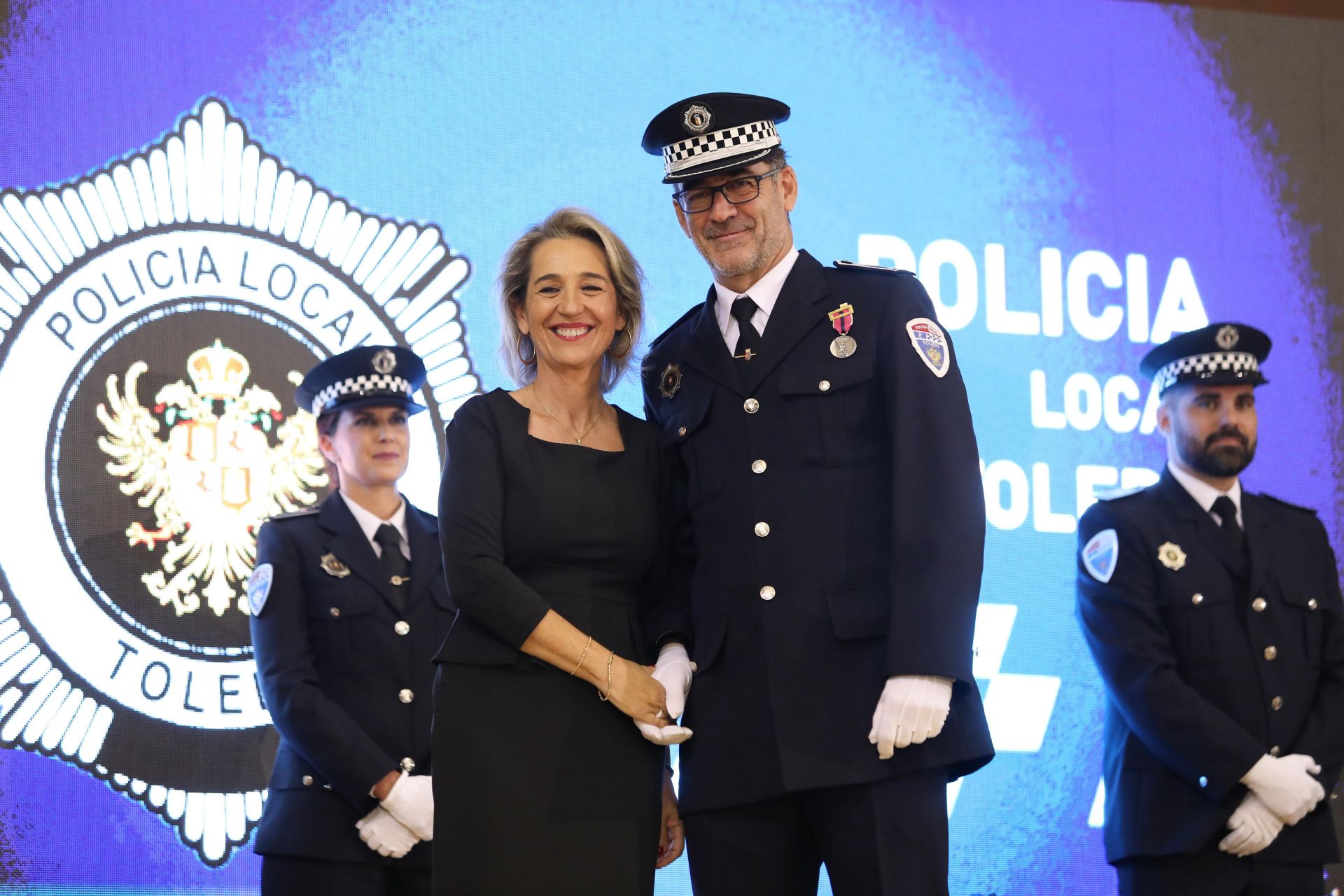 El acto del Día de la Policía Local de Toledo, en imágenes