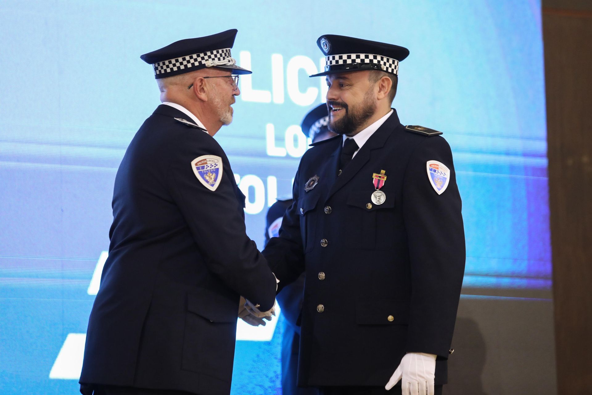 El acto del Día de la Policía Local de Toledo, en imágenes