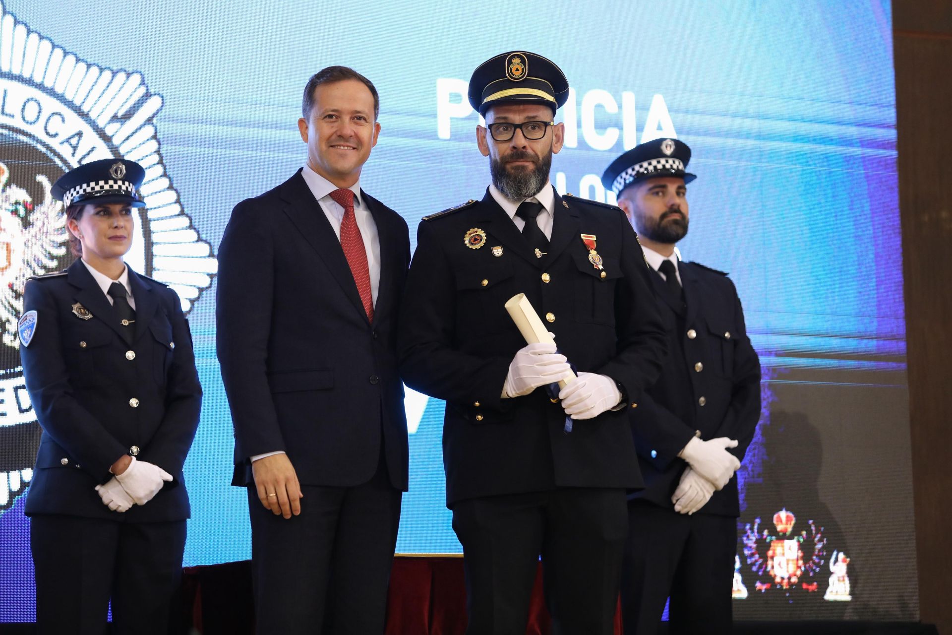 El acto del Día de la Policía Local de Toledo, en imágenes