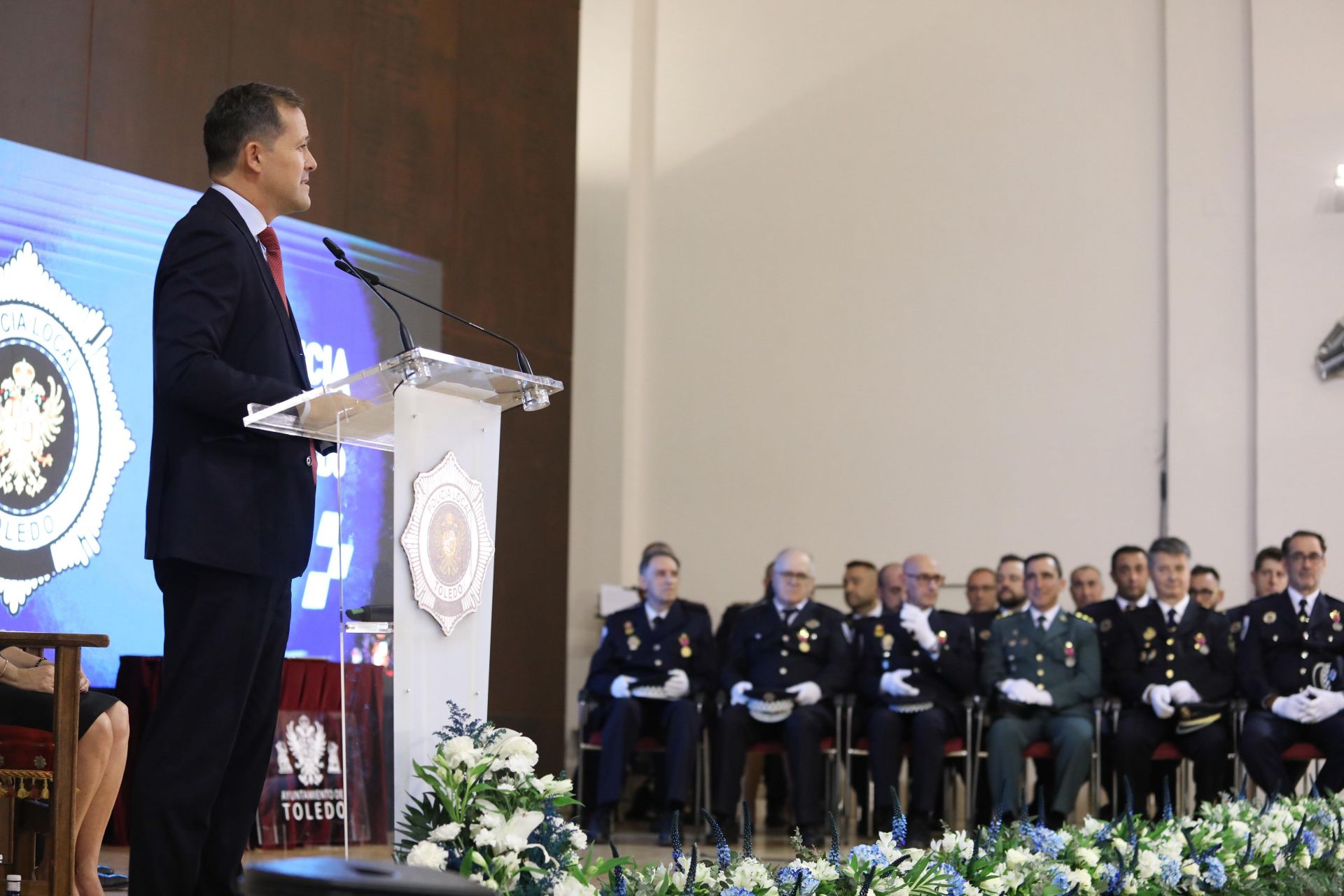 El acto del Día de la Policía Local de Toledo, en imágenes