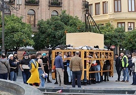 La Agrupación de Cofradías recomienda que los ensayos de costaleros en Córdoba sean entre semana y por la noche y madrugada