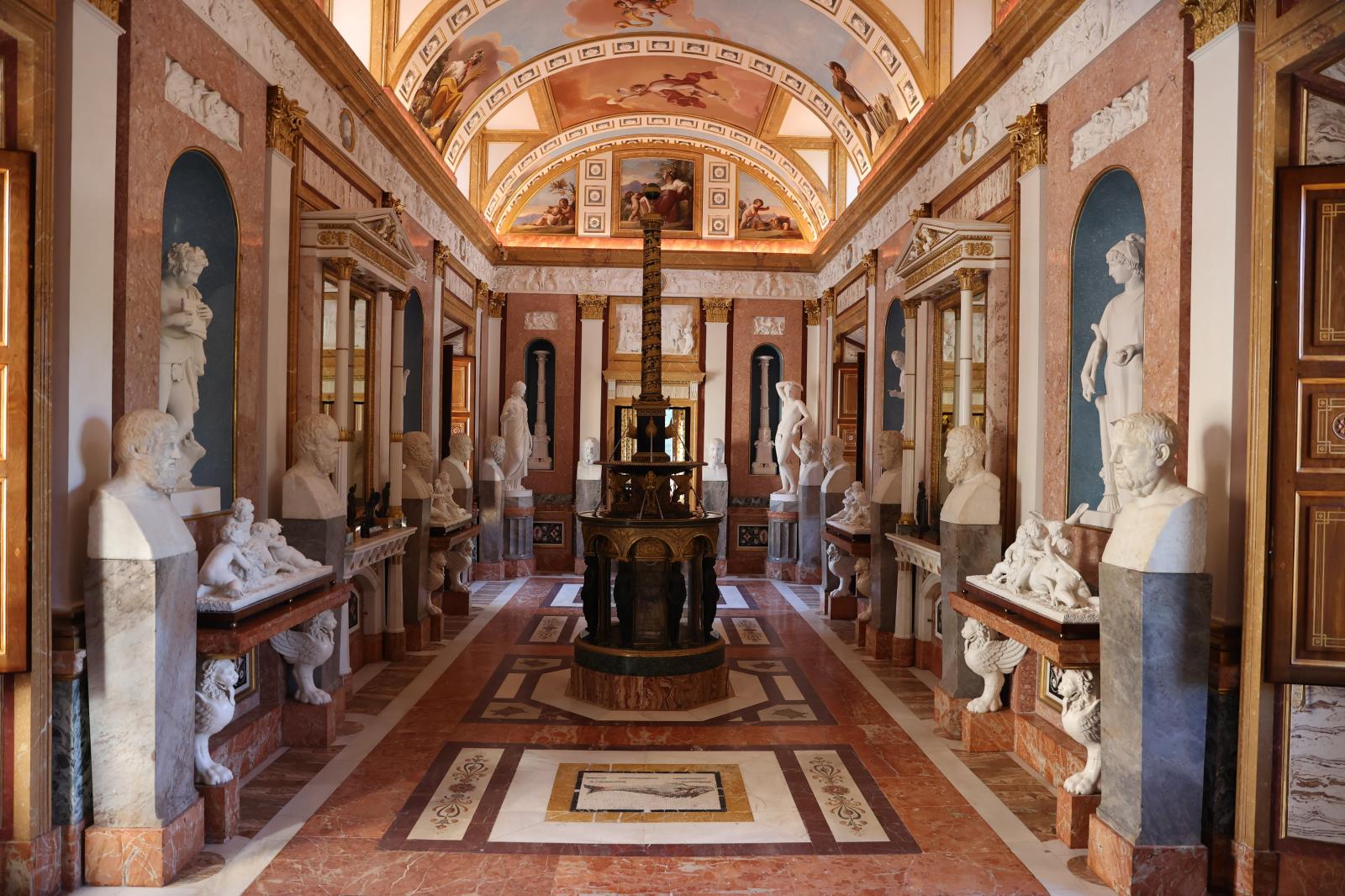 Galería de Estatuas de la Casa del Labrador de Aranjuez