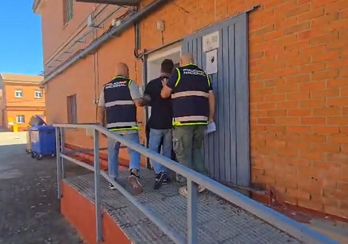 Detención del preso fugado de la cárcel de Villanubla (Valladolid)