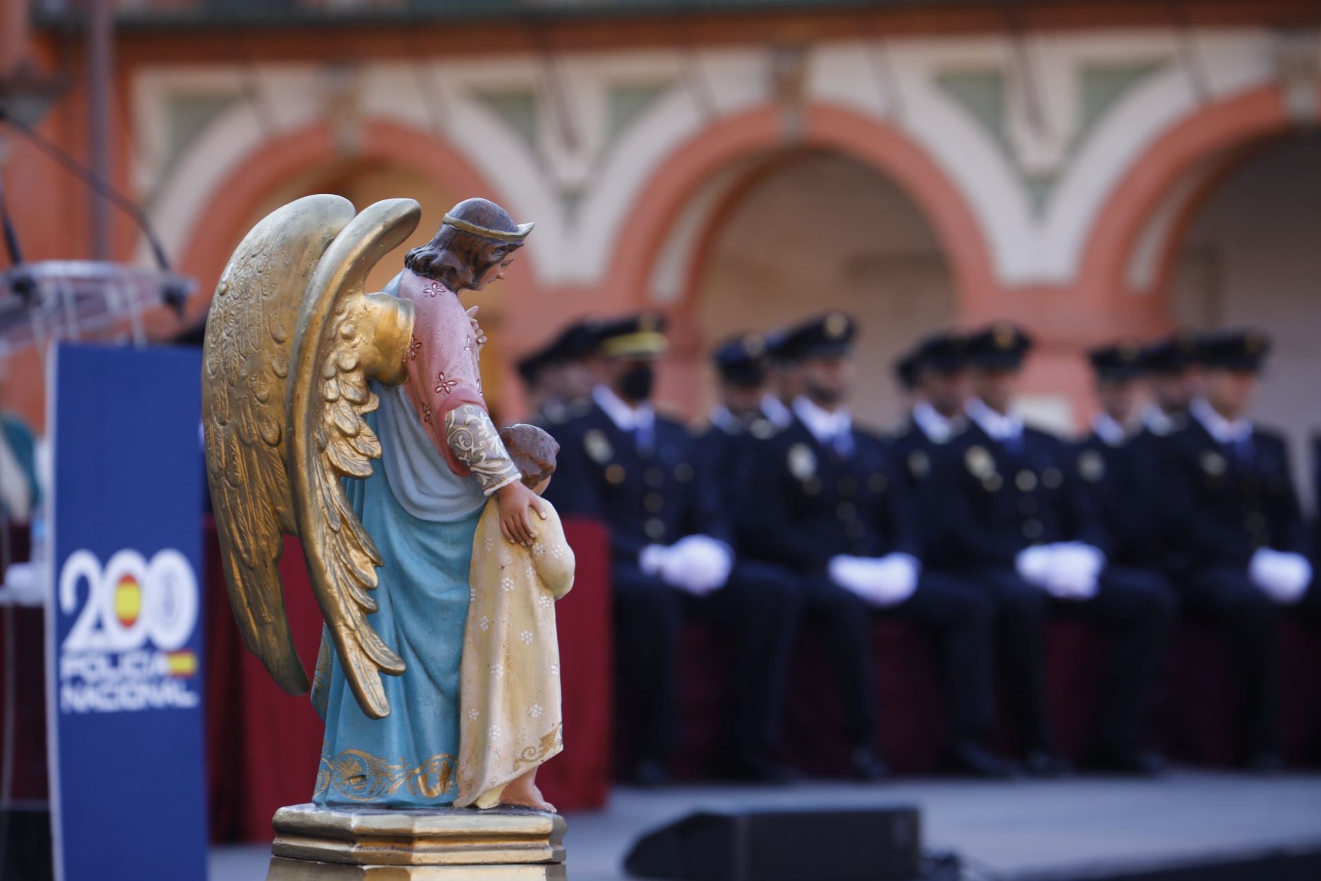 El acto de la Policía Nacional en el Día de los Ángeles Custodios, en imágenes