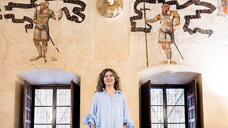 En el interior de la Casa de los Tiros también transcurre parte de la novela