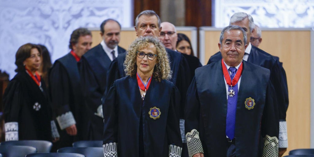 La presidenta del TSJ catalán advierte que la Justicia «se tambalea» sobre el peso de una «litigiosidad inabarcable»