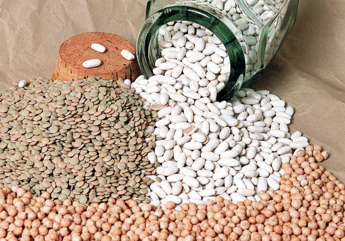 Lentejas, judías y garbanzos