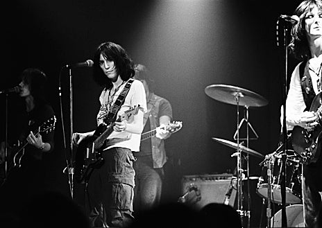 Imagen secundaria 1 - Arriba, Nick Cave. Abajo, Patti Smith y Johhny Ramone