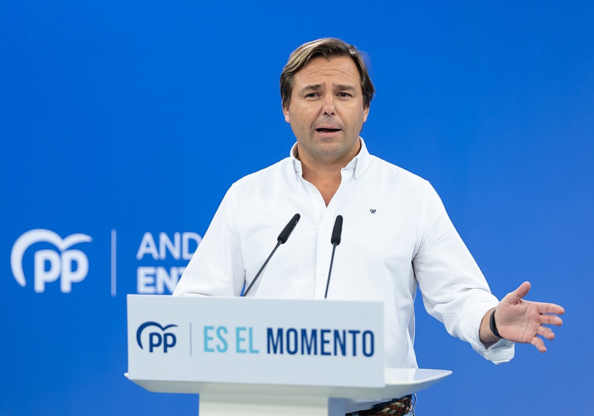 Antonio Repullo, secretario general del PP-A