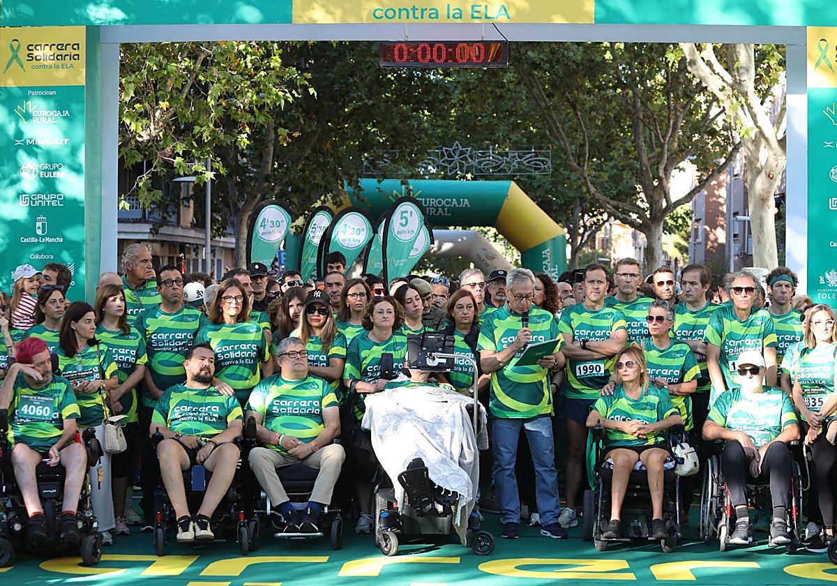 Imagen de la salida de la carrera