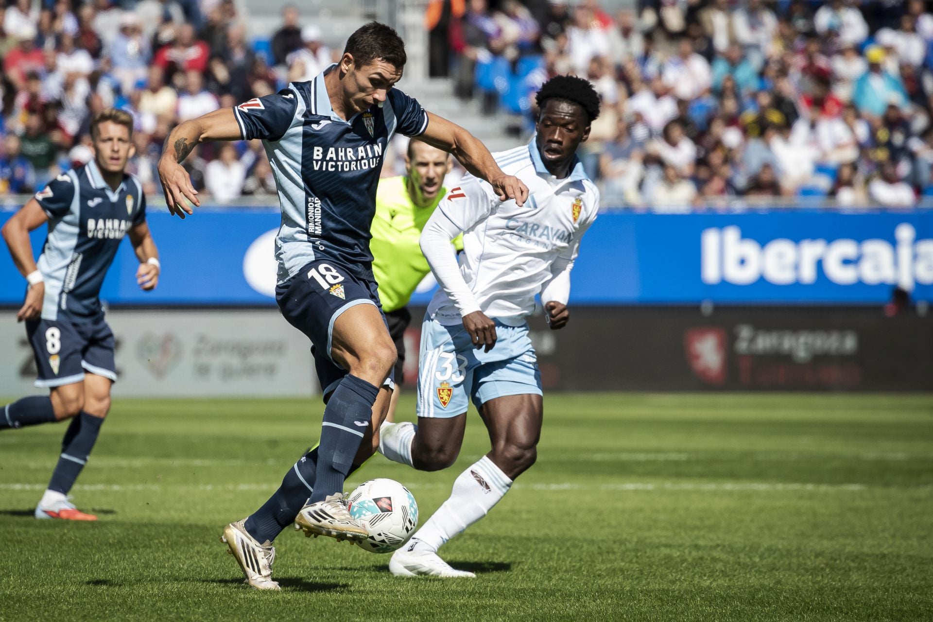 El trabajado triunfo del Córdoba en Zaragoza, en imágenes