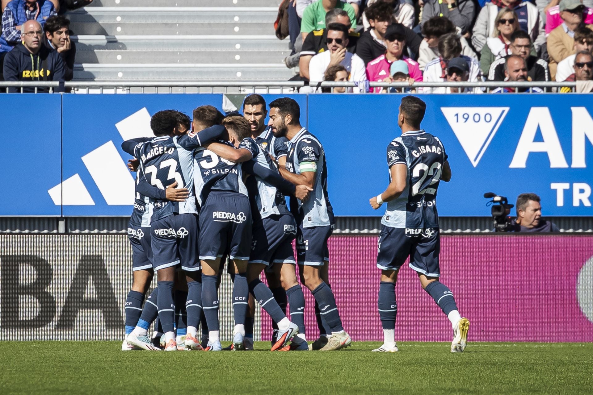 El trabajado triunfo del Córdoba en Zaragoza, en imágenes