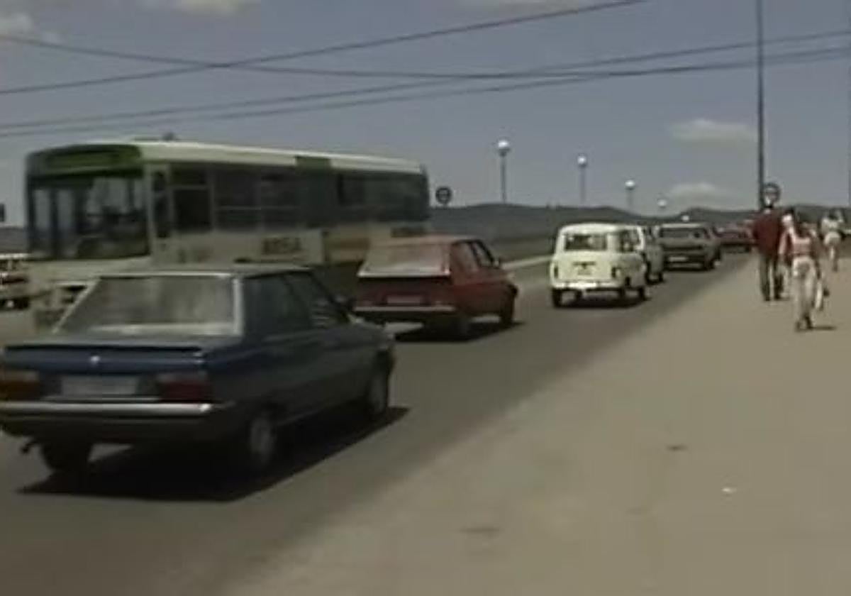 Imagen del antiguo viaducto