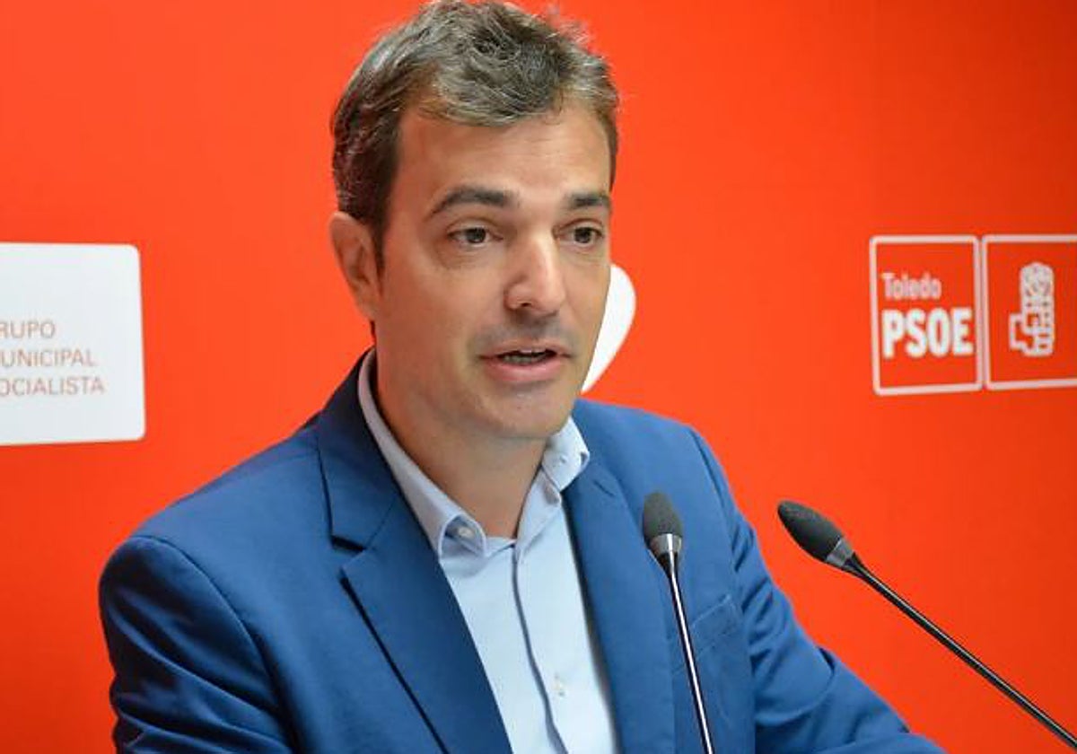El concejal del PSOE, Pablo García