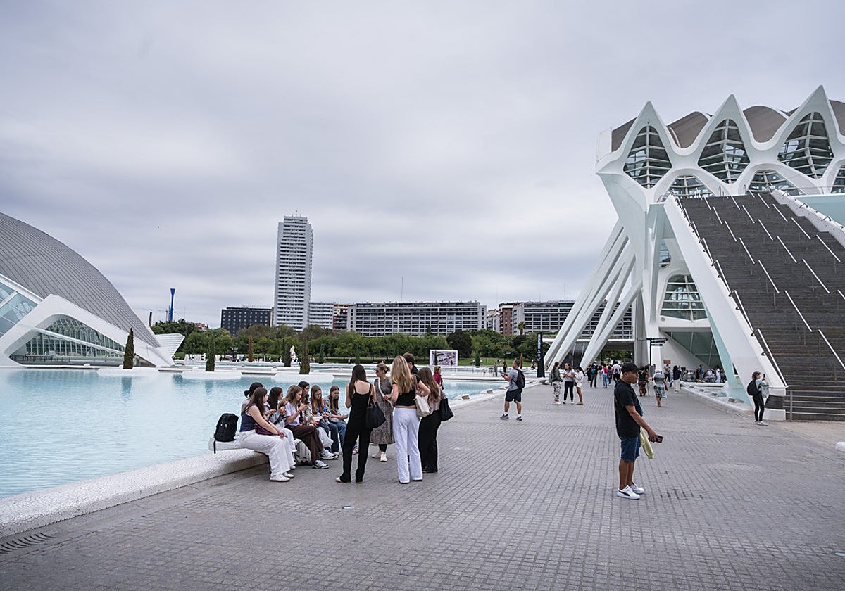 Imagen de archivo de la Ciudad de las Artes y las Ciencias