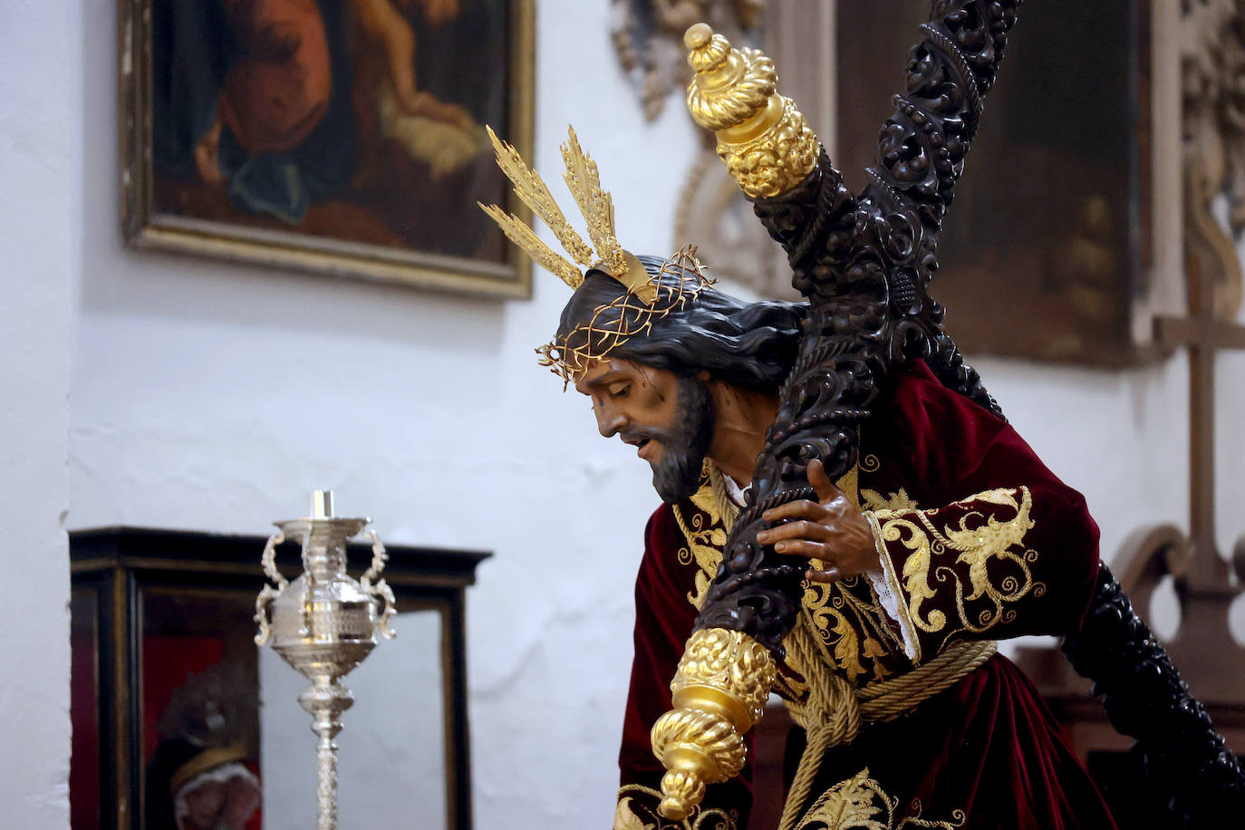 Las cofradías de la provincia esperan el Vía Crucis Magno en Córdoba, en imágenes