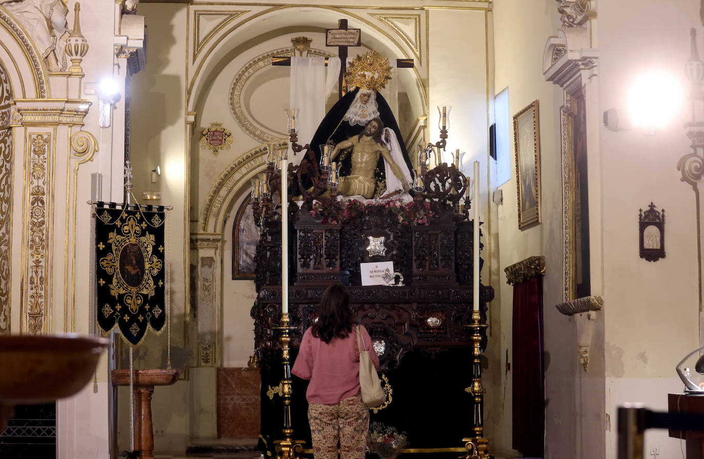 Las cofradías de la provincia esperan el Vía Crucis Magno en Córdoba, en imágenes