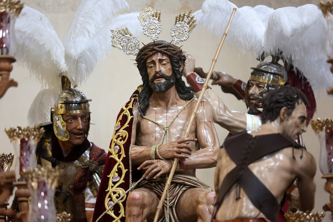 Las cofradías de la provincia esperan el Vía Crucis Magno en Córdoba, en imágenes