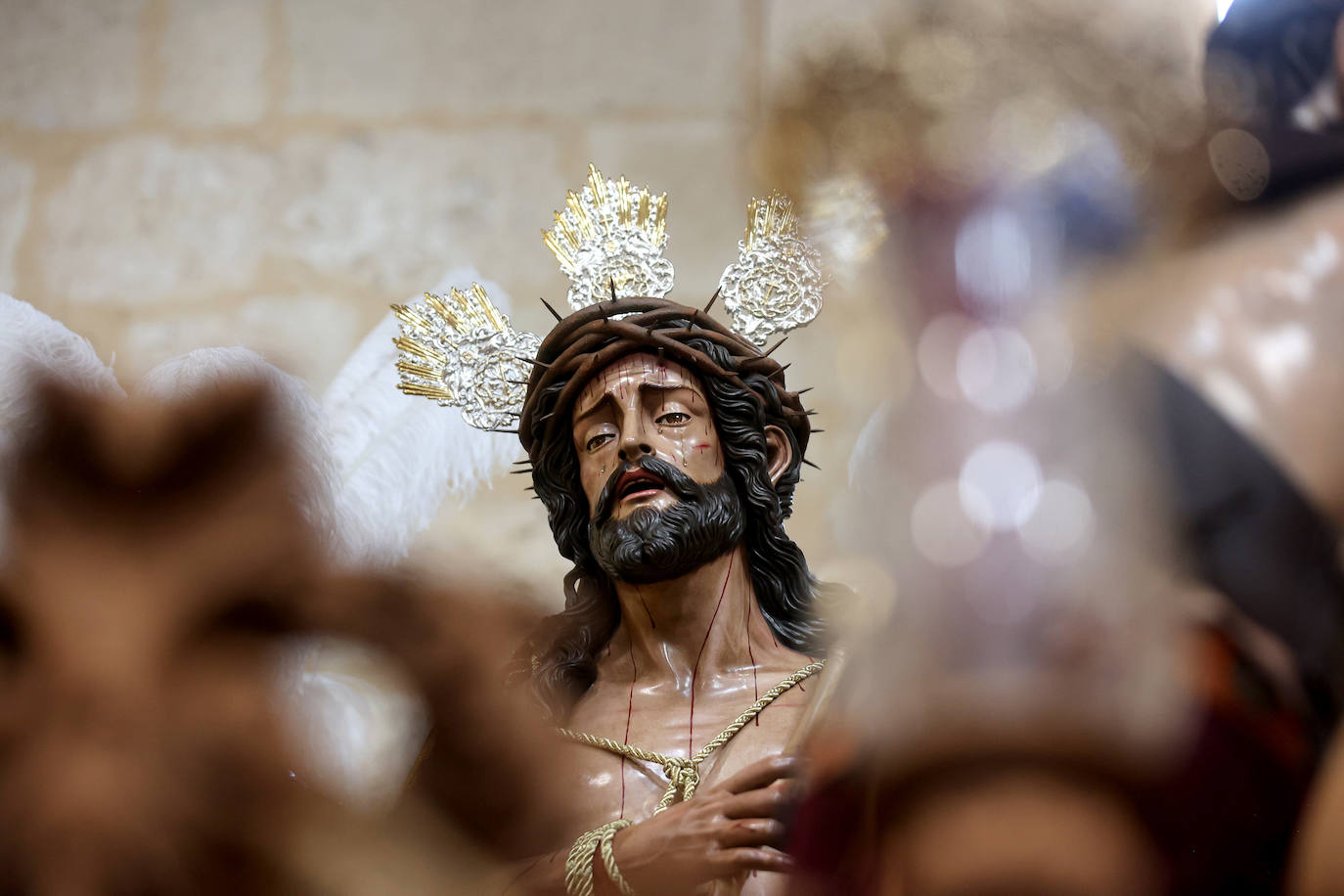 Las cofradías de la provincia esperan el Vía Crucis Magno en Córdoba, en imágenes