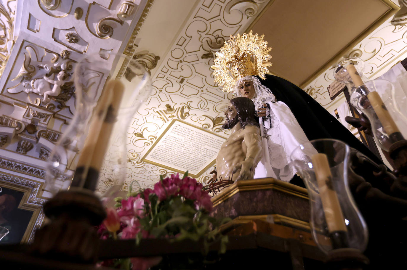 Las cofradías de la provincia esperan el Vía Crucis Magno en Córdoba, en imágenes