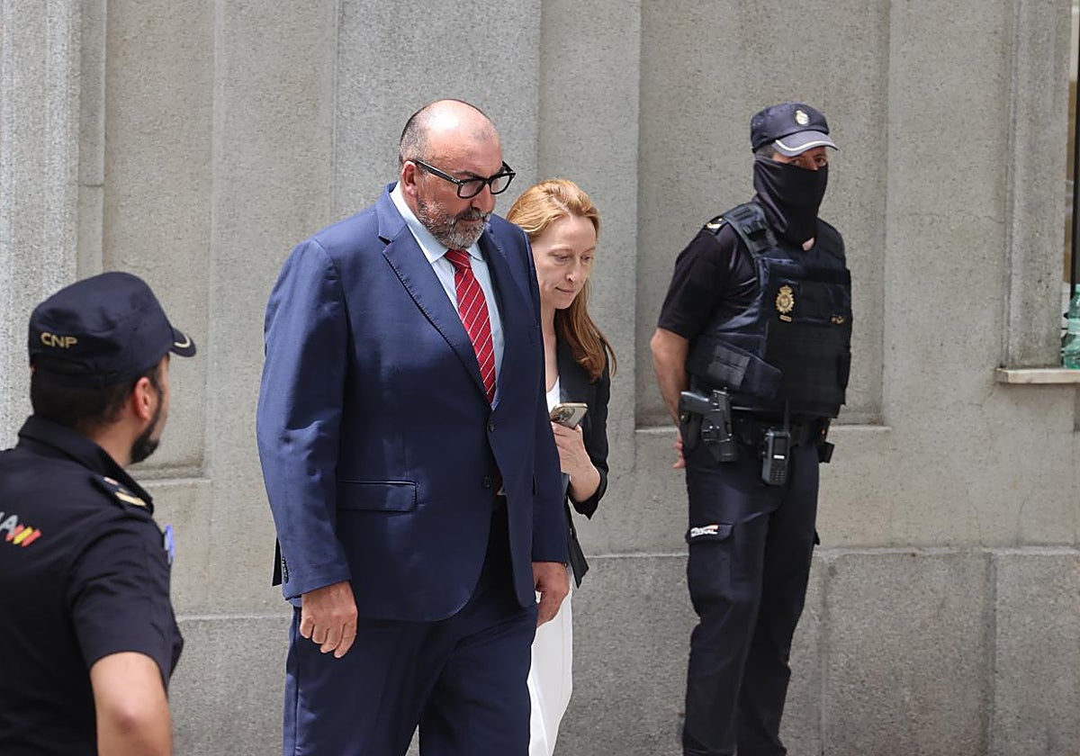 Koldo García, el pasado junio tras declarar en el Tribunal Supremo
