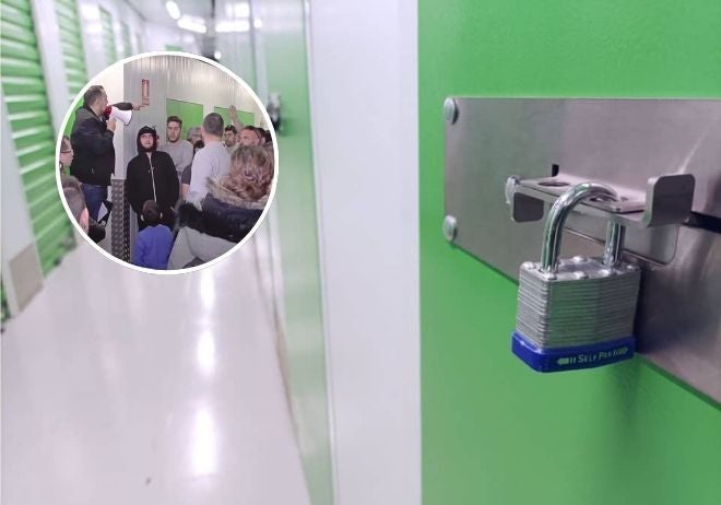 Una de las subastas organizadas por 'Trasteros Plus'