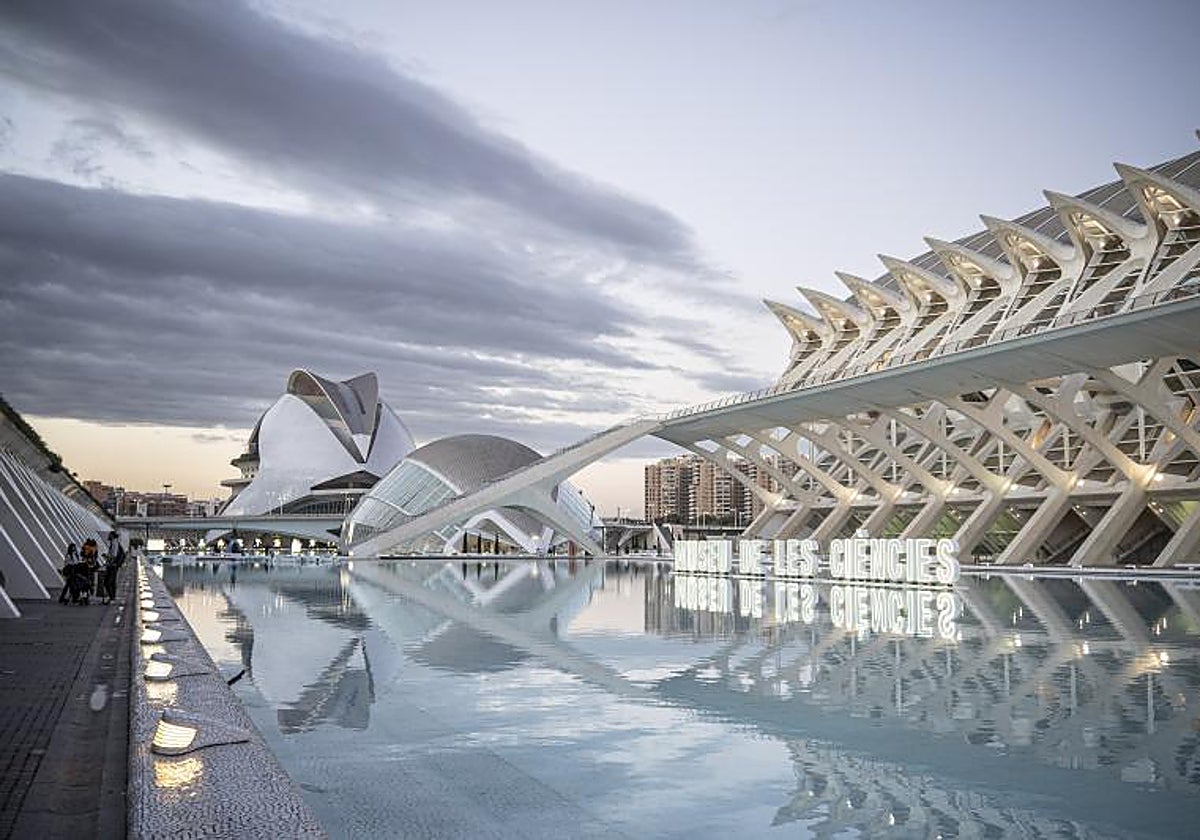 Imagen de archivo de la Ciudad de las Artes y las Ciencias
