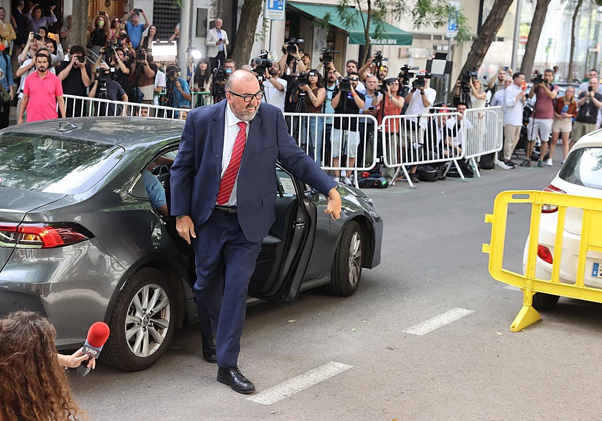 Koldo García, a su llegada al Tribunal Supremo para declarar el pasado 23 de junio