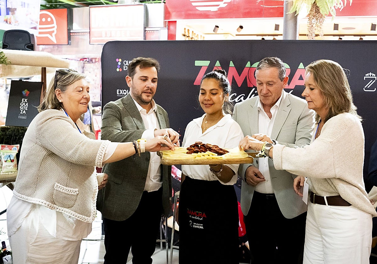 Presentación en el Mercado de la Paz de Madrid de la campaña 'Zamora es calidad'