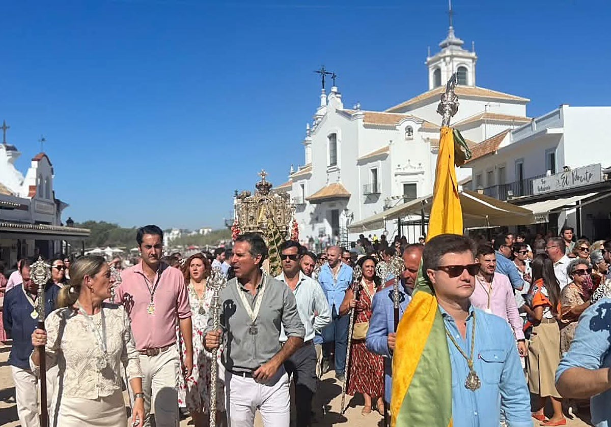 El Rocío de la Macarena, en su peregrinación extraordinaria del pasado fin de semana