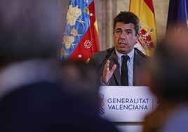 Mazón recalca que no dio «ninguna orden» a Pradas el día de la dana y defiende su comida en plena crisis